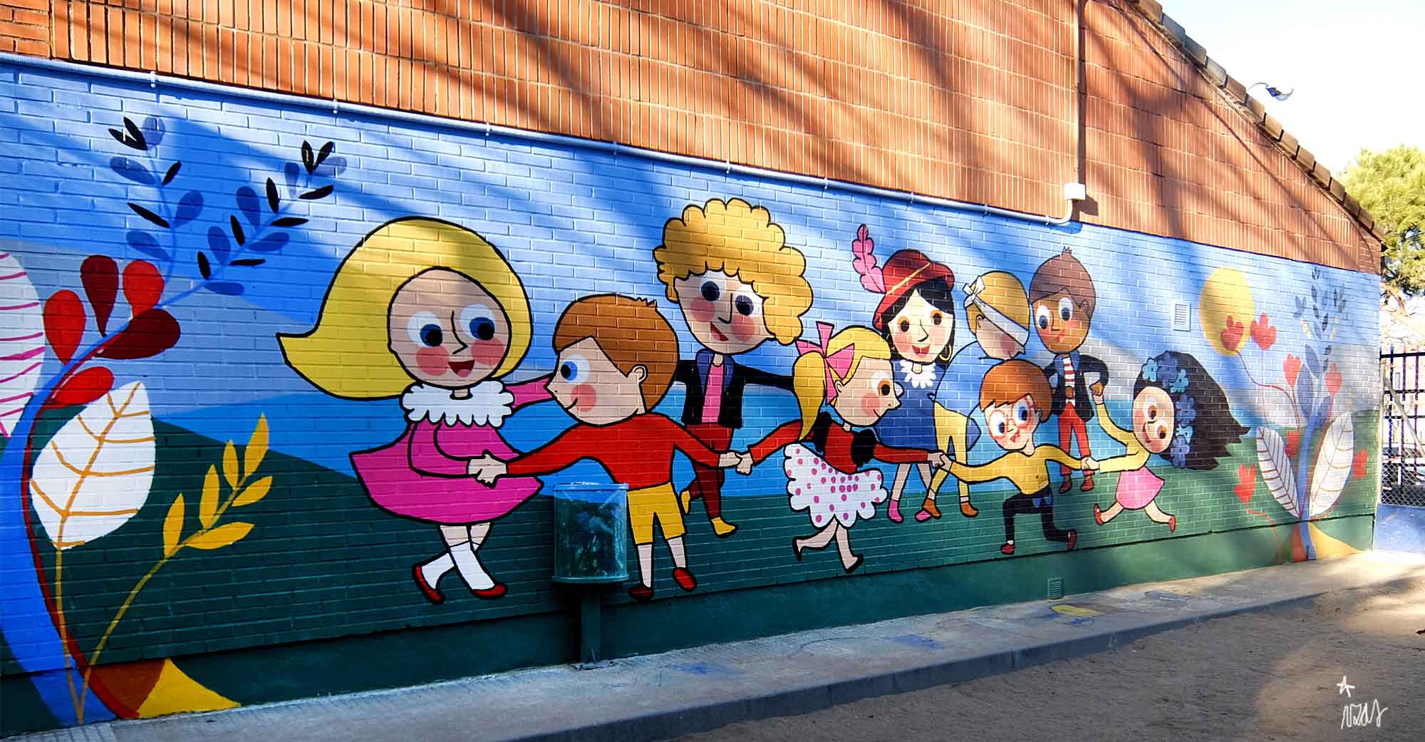 mural izas pinar prados infantil 4